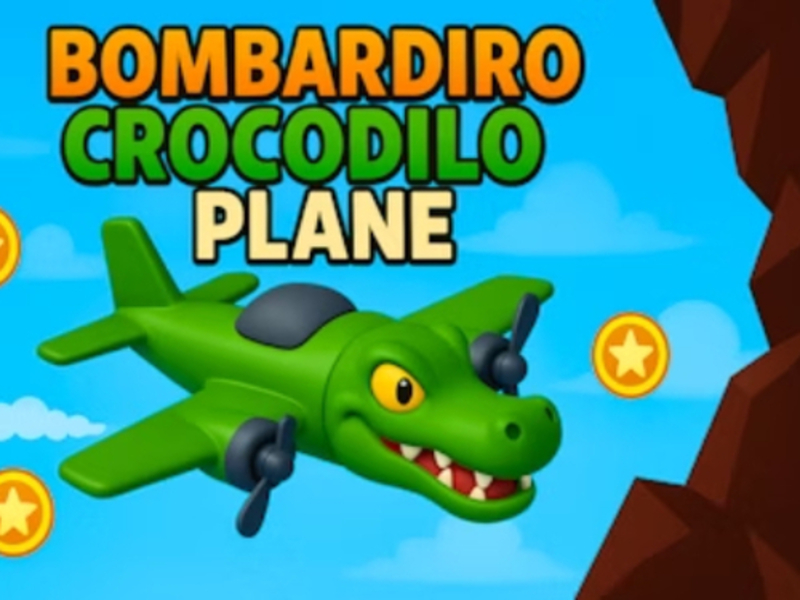 遊戲Bombardiro crocodilo飛機在線