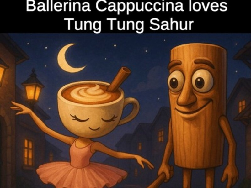 遊戲Ballerina Cappuccina喜歡Tung Tung Sahur在線
