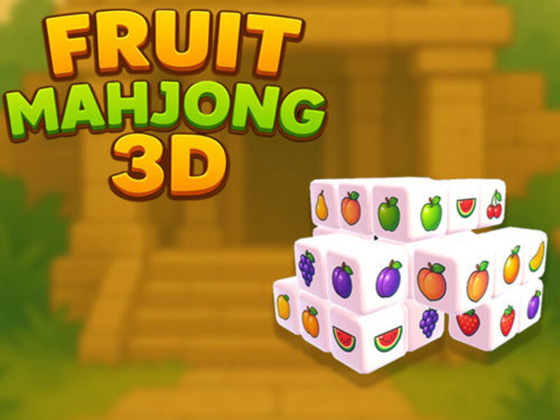 遊戲水果Mahjong 3d在線