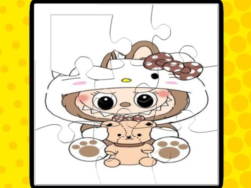 遊戲Labubu拼圖兒童遊戲在線