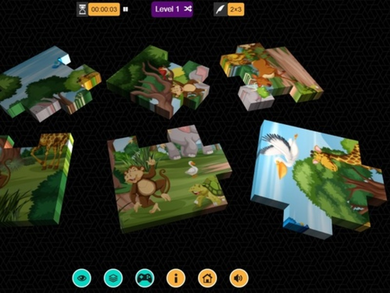 遊戲3D拼圖遊戲在線