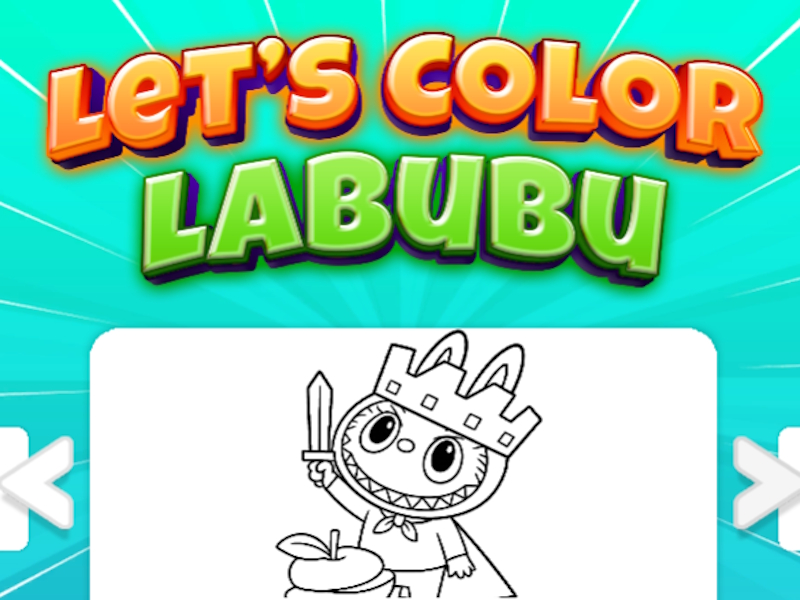 遊戲讓我們彩色labubu在線
