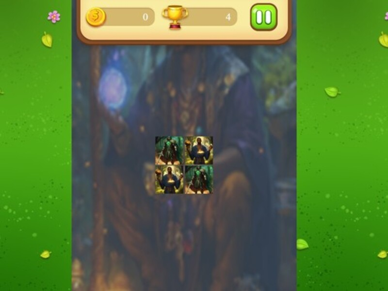 遊戲魔術德魯伊記憶匹配在線
